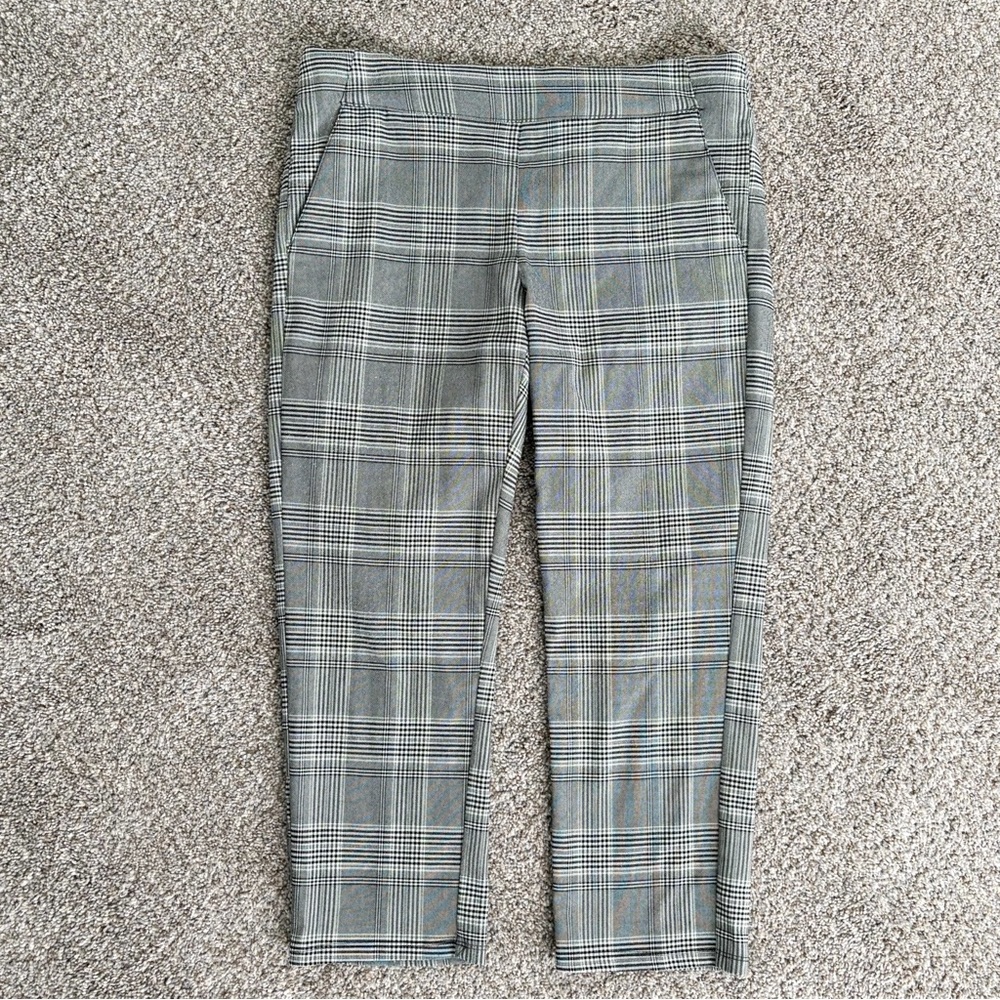 Simply Vera Vera Wang Plaid Slim Capri Pants